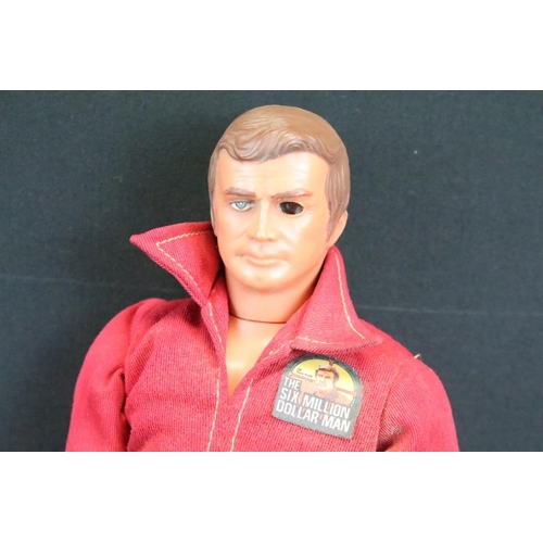 403 - Unboxed Kenner Six Million Dollar Man action figure with original clothing with Six Million Dollar M... 