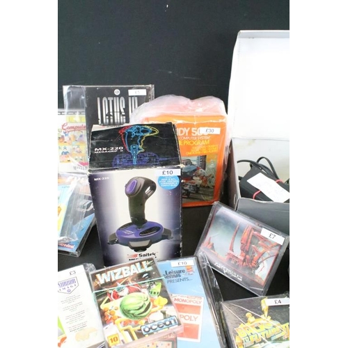 410 - Retro Gaming - Collection of games and accessories to include Atari 2600 console boxed Saitek Megagr... 