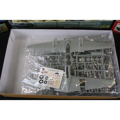 192 - 19 Boxed & unbuilt plastic model kits to include Esci ERTL, Hobby Craft, Academy Minicraft, Heller, ... 