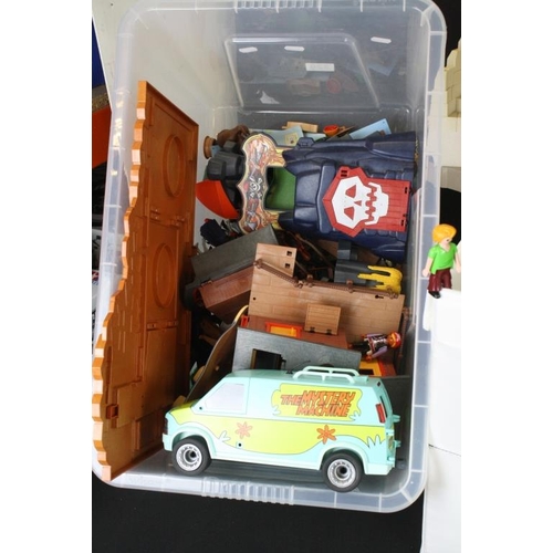 229 - Large collection of Playmobil to include a variety of sets to include Police Van and Police Station,... 