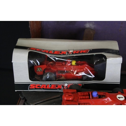 230A - Scalextric - Two boxed Scalextric C133 Wolf W R 5 Formula 1 slot cars (cars show some surface wear -... 