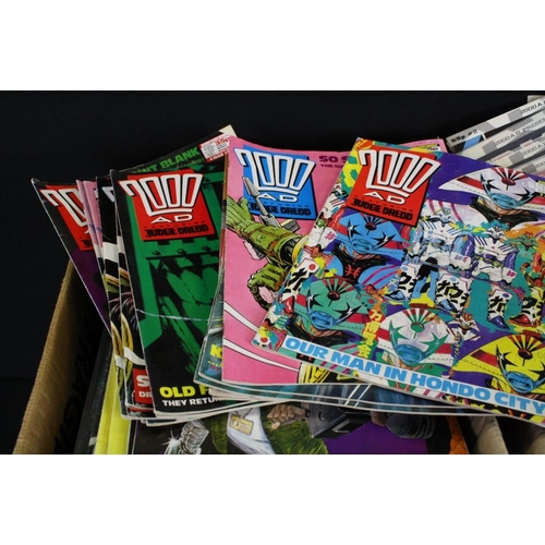 236 - Comics - 2000AD / Judge Dredd to include near complete year runs (1986, 1987, 1988, 1989) with dupli... 