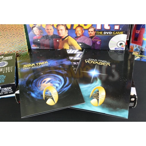 238 - Mixed toys, games & TV related collectables, to include 2 signed Star Trek photographs with CoA (J. ... 