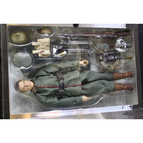 240 - Collection of five boxed collectible action figures to include 4 x Elite Force examples featuring Br... 