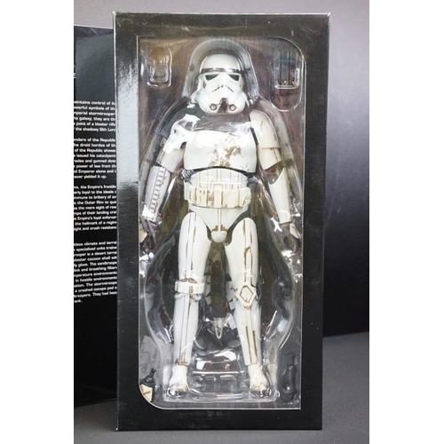 494 - Star Wars - Boxed Sideshow Collectables Store Exclusive Militaries of Star Wars 1:6 Sandtrooper Corp... 