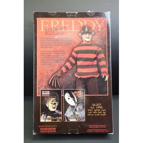 495 - Boxed Sideshow Collectables A Nightmare On Elm street Freddy Krueger 12