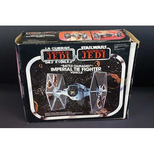 496 - Star Wars - Two original boxed Palitoy Star Wars Return Of The Jedi vehicle sets to include Battle D... 