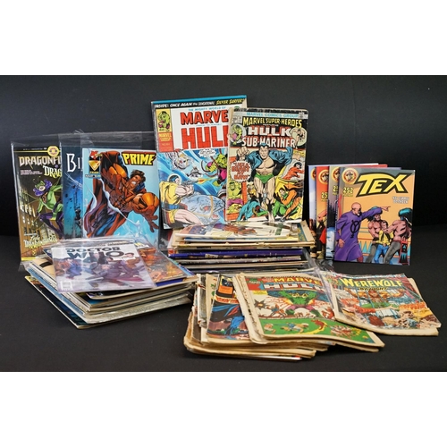 388 - Comics - Large collection of various comics spanning the decades from 1970's and 1980's examples to ... 