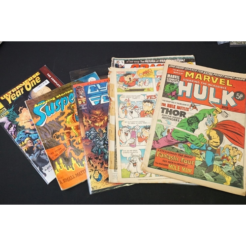 388 - Comics - Large collection of various comics spanning the decades from 1970's and 1980's examples to ... 