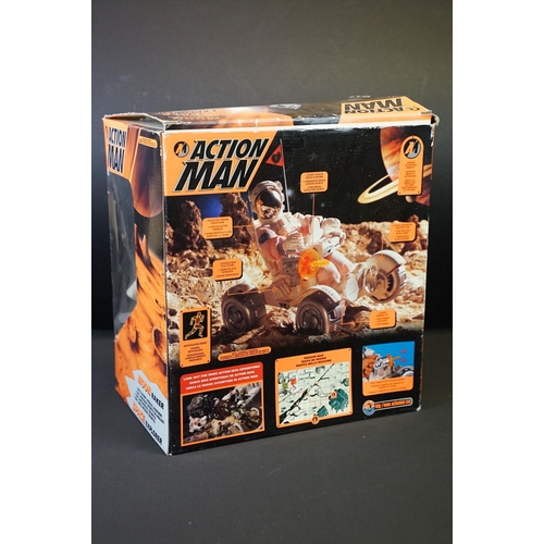 395 - Action Man - Two boxed Hasbro Action Man figure sets to include Moon Raker Space Explorer (split box... 