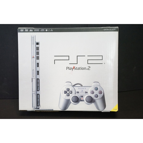 398 - Retro Gaming - Four games consoles to include PS1 PlayStation 1 (boxed, with controller & power supp... 