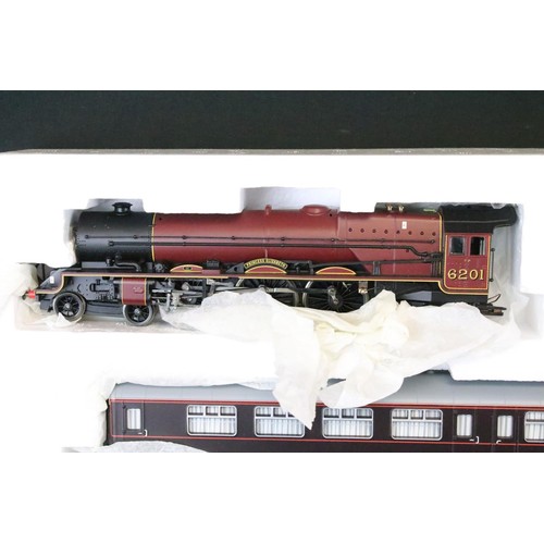 121 - Boxed Hornby OO gauge R1057 Royal Scot electric train set, complete