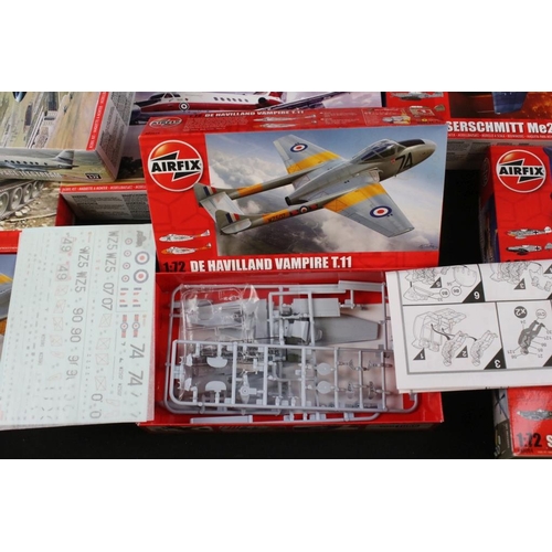 227 - 41 Boxed Airfix 1/72-76 plastic model kits to include A07007B Heinkel He111 H-6, A03012V Handley Pag... 