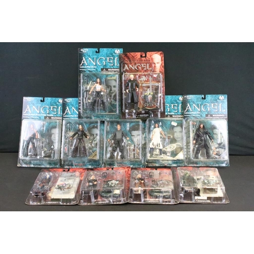 418 - Collection of 11 carded Angel action figures featuring 5 x Diamond Select examples to include Just R... 