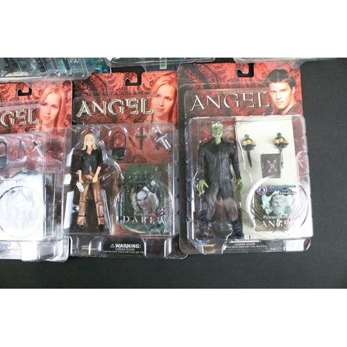 418 - Collection of 11 carded Angel action figures featuring 5 x Diamond Select examples to include Just R... 