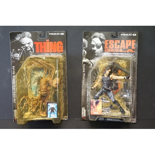 358 - Collection of 11 carded film and TV related figures to include 11 x McFarlane Toys Movie Maniacs 3 f... 