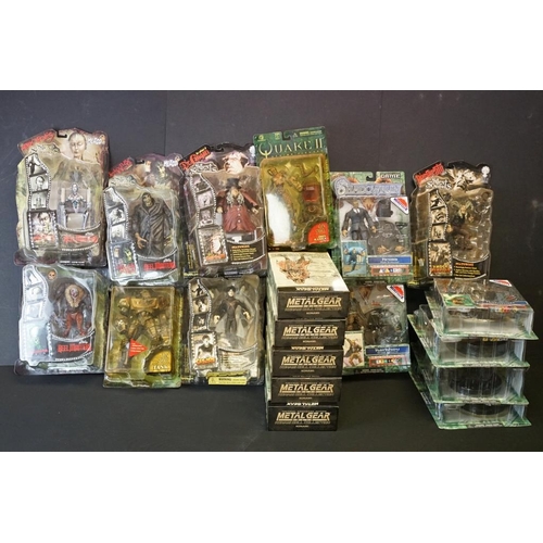 361 - Collection of 19 boxed and carded action figures to include 5 x Tactical Metal Gear Solid Konami Dol... 