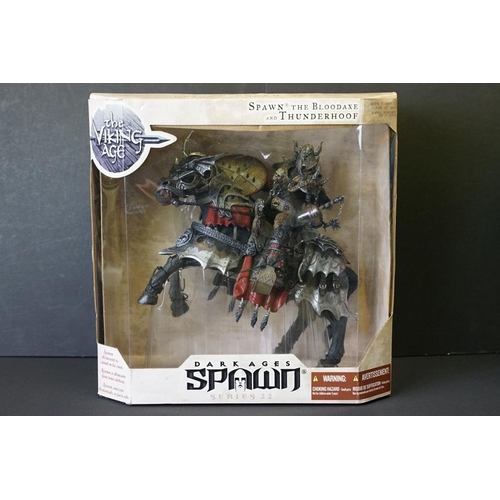 364 - Collection of 15 boxed and carded Spawn action figures to include McFarlane Toys examples featuring ... 