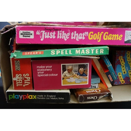 369 - Large collection of mixed toys & games featuring Tommy Cooper's 'Just Like That' Golf Game, Chad Val... 