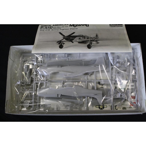 181 - 16 boxed and unbuilt 1/48, 1/32 and 1/72 scale Hasegawa Hobby Kits model kits to include 11 x 1/72 s... 