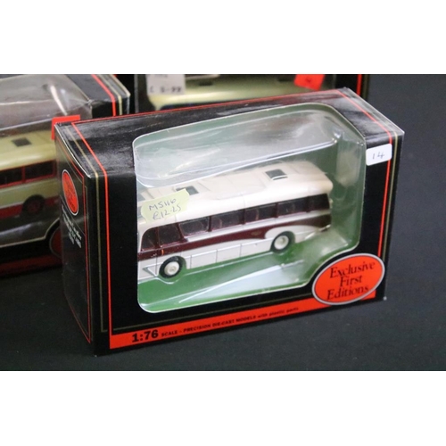 1047 - 48 Boxed EFE Exclusive First Editions diecast model buses, ex (three boxes)