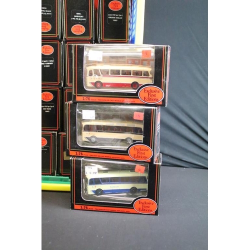 1047 - 48 Boxed EFE Exclusive First Editions diecast model buses, ex (three boxes)