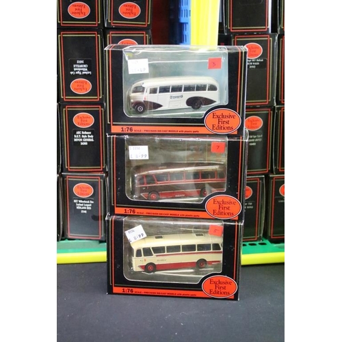 1047 - 48 Boxed EFE Exclusive First Editions diecast model buses, ex (three boxes)