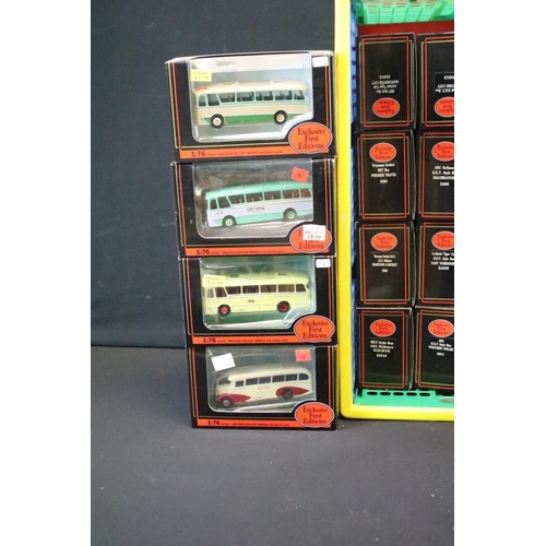 1047 - 48 Boxed EFE Exclusive First Editions diecast model buses, ex (three boxes)