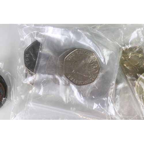 10 - A Collection Of Mainly Mixed British Coins To Include Pre Decimal Silver, Collectable 50p And £2 coi... 