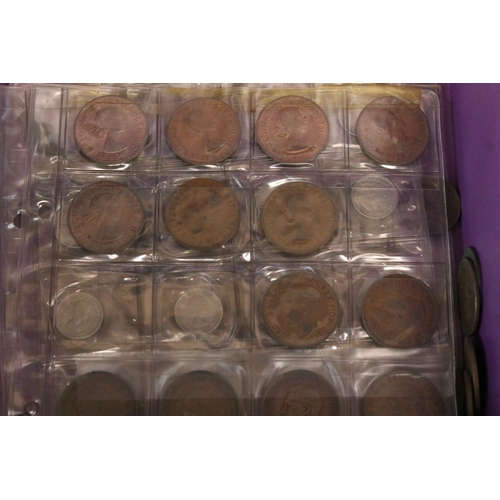 125 - A collection of mainly British pre decimal coins to include King George III Cartwheel and some silve... 