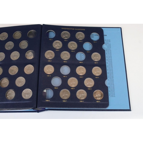 16 - A Collection Of United States Of America Washington Quarter Coins Dating 1932 - 1998 to include silv... 