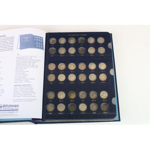 19 - A Collection Of United States Of America Roosevelt Dimes And Jefferson Nicklels to include silver ex... 