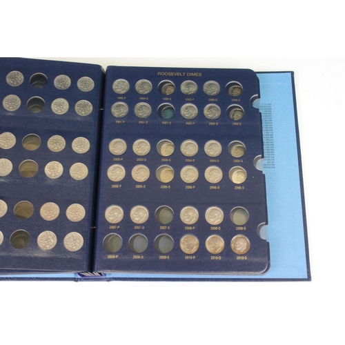 19 - A Collection Of United States Of America Roosevelt Dimes And Jefferson Nicklels to include silver ex... 