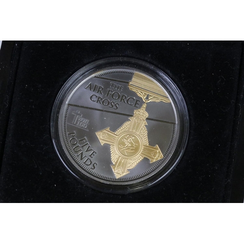 74 - A 2018 Armistice Centenary Remembrance Gold Gallantry Proof Five Pound Coin, Mintage Of Only 149 Coi... 