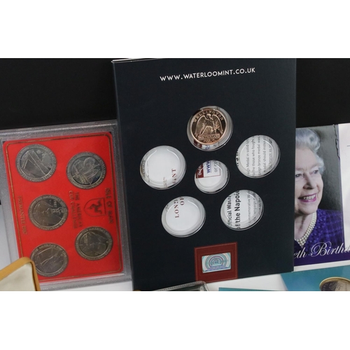 76 - A Collection Of Mainly British Uncirculated Coin Sets To Include £2, £1, £5 and Commemorative Exampl... 