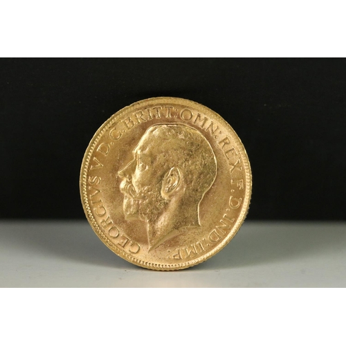 148 - A British King George V 1911 gold full sovereign coin.