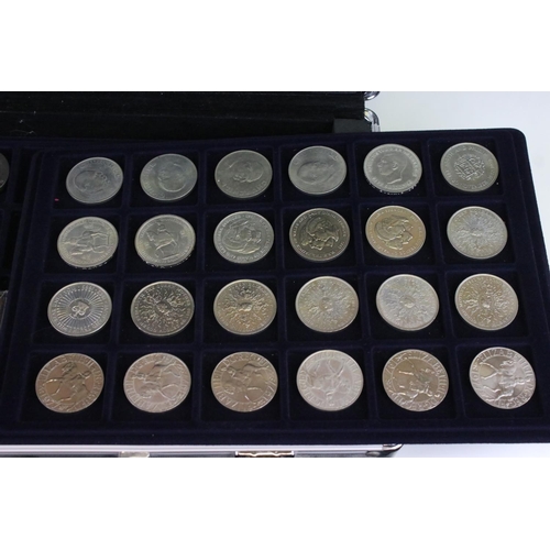 163 - A collection of mainly British pre decimal coins to include a 1797 King George III cartwheel two pen... 