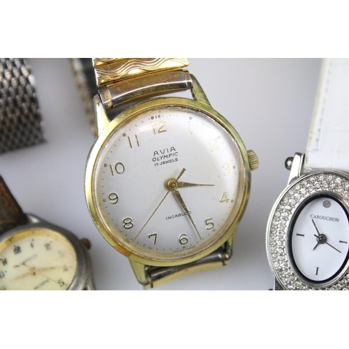 564 - Collection of vintage gents and ladies wristwatches to include Tissot Seastar; Emporer; Sekonda; Avi... 