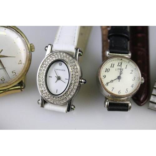 564 - Collection of vintage gents and ladies wristwatches to include Tissot Seastar; Emporer; Sekonda; Avi... 