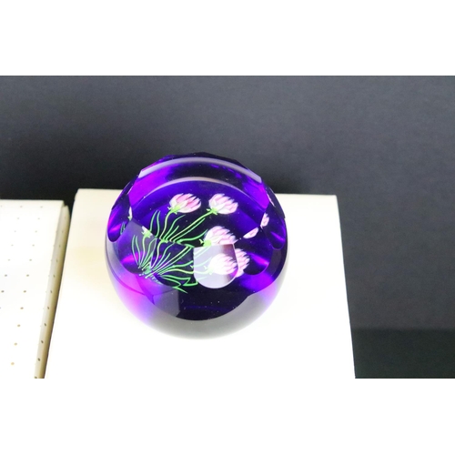 53 - Ten boxed Caithness glass paperweights to include Ocean Odyssey (ltd edn no. 43/350), Sweet Columbin... 