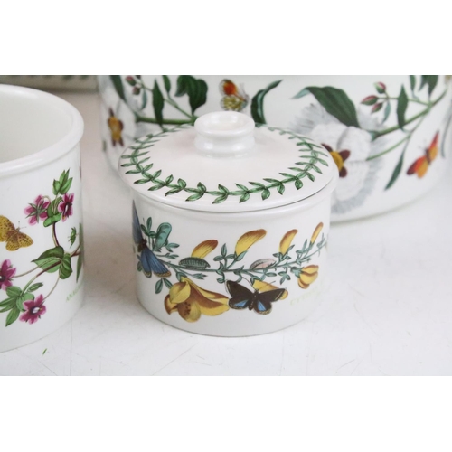 55 - Portmeirion 'The Botanic Garden' ceramics to include a fruit bowl (28cm diameter), rectangular oven ... 