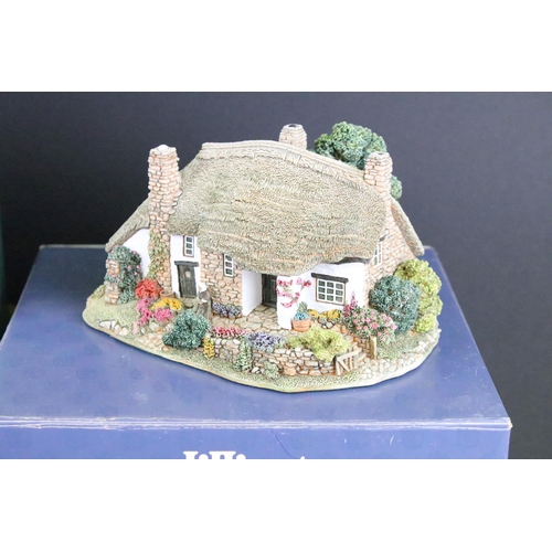 57 - 21 Boxed Lilliput Lane models to include The Lobster Pot, Chatterbox Corner, Nelson's Column, The Wi... 