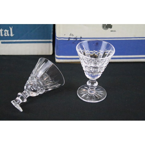 59 - Five boxed Waterford Crystal sets of glasses to include a set of six Tramore wine glasses, set of si... 