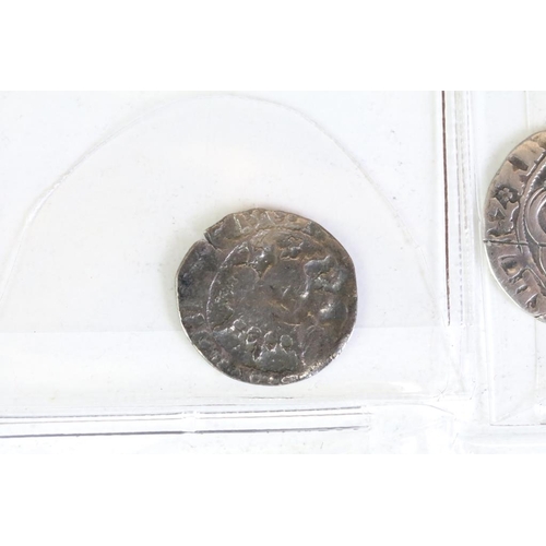 314 - A collection of four British King Henry VII hammered silver coins to include a York penny and three ... 