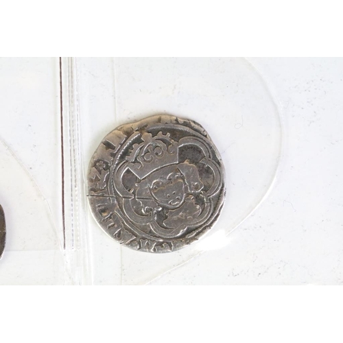 314 - A collection of four British King Henry VII hammered silver coins to include a York penny and three ... 