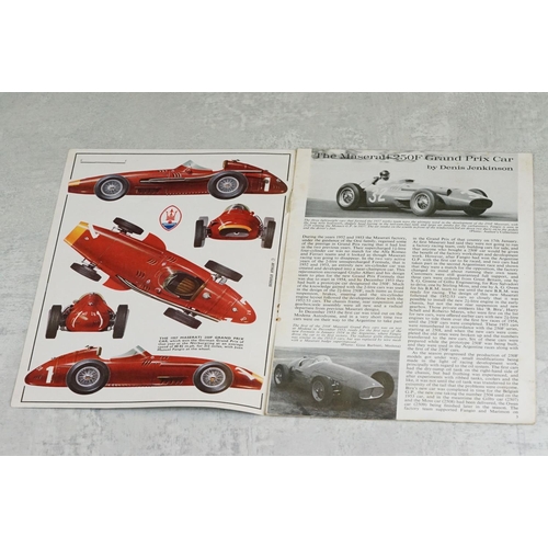 215 - A small group of vintage car brochures to include the 4.5 litre S-Type Invicta and the Maserati 250F... 