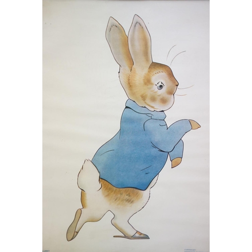 526 - Set of five Beatrix Potter prints, comprising: Tom Kitten, Jemima Puddle-Duck, Benjamin Bunny, Peter... 