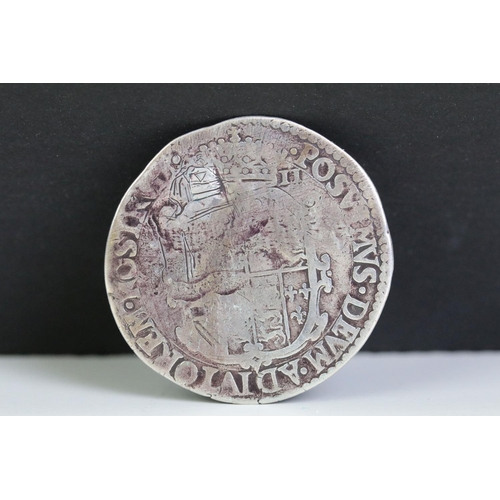 271 - A British Queen Mary I (Philip and Mary) hammered silver Shilling coin. (c.1553-1558).