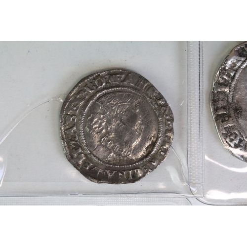 272 - A collection of seven British Queen Elizabeth I hammered silvert coins to include Shilling, 3 x Sixp... 