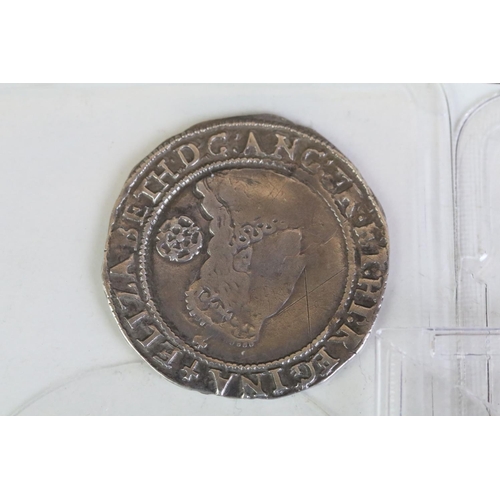 272 - A collection of seven British Queen Elizabeth I hammered silvert coins to include Shilling, 3 x Sixp... 